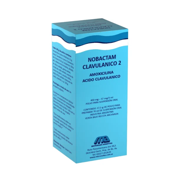 NOBACTAM CLAVULÁNICO 2