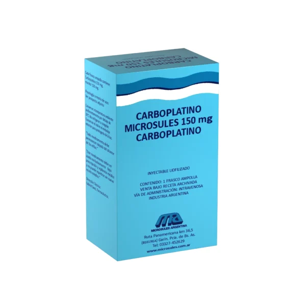 CARBOPLATINO 150mg MICROSULES