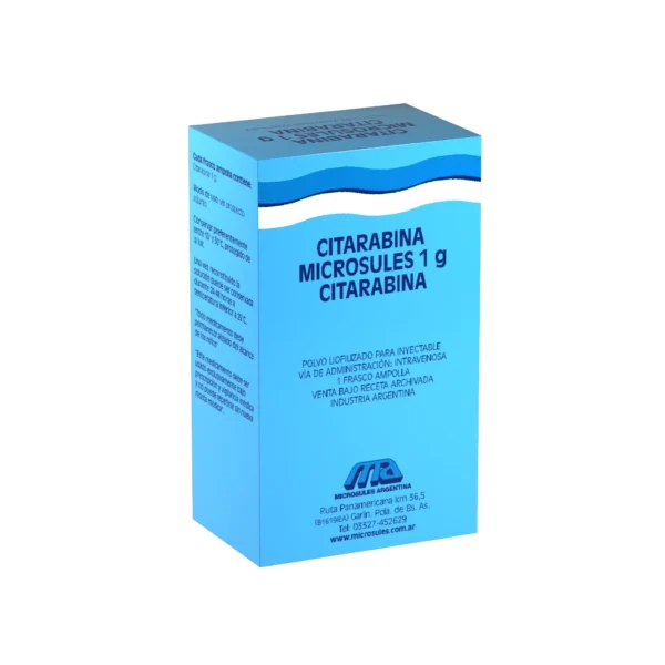 CITARABINA MICROSULES 1000mg