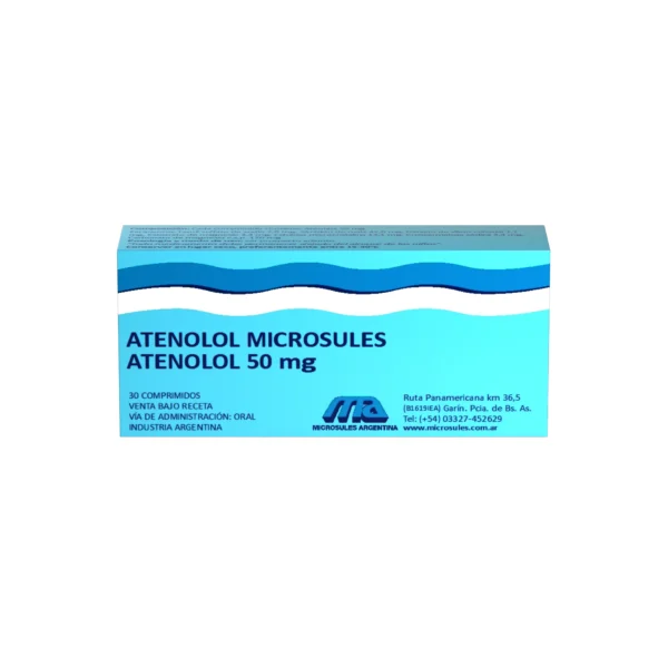 ATENOLOL MICROSULES 50mg